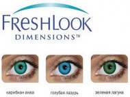 Оттеночные контактные линзы FreshLook Dimensions (Без коррекции)